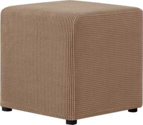 Stretch Ottoman Slipcover Rectangular Storage Stool