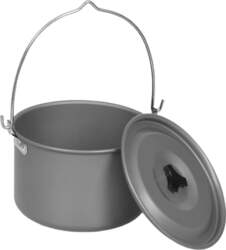 Toyvian Camping Cooking Pot Aluminium Hanging