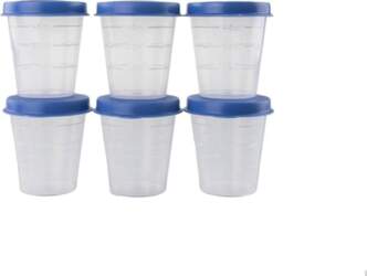 Tupperware Gnome konteiners zils 6 x
