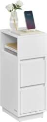VASAGLE Bedside Table Slim Side Table