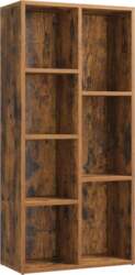 VASAGLE Bookcase Bookcase with 7 Compartments