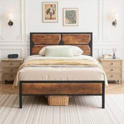 VECELO Bed Frame 90 x 200