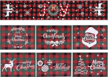 VICASKY Christmas Table Set with Table