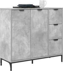 VidaXL Modern Rectangular Dining Table Buffet