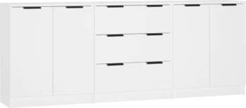 VidaXL Sideboard 3-Piece Sideboard Sideboard Sideboard