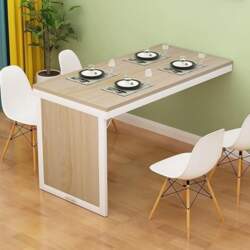 Wall Mounted Folding Dining Table for