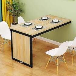 Wall Mounted Folding Dining Table Space