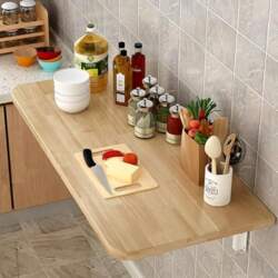 Wall Mounted Folding Table Foldable Floating