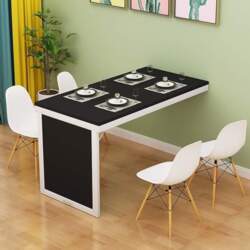 Wall Mounted Solid Wood Folding Dining