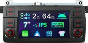 XTRONS Android auto radio BMW E46