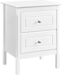 Yaheetech Bedside Table with 2 Drawers