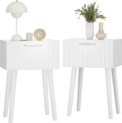 YMYNY Set of 2 Bedside Table