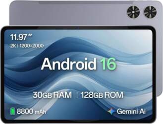 12 collu planšetdators ar Android 16