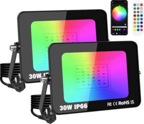 2 30 W LED prožektoru komplekts