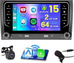 2+64 GB Android 15 auto radio