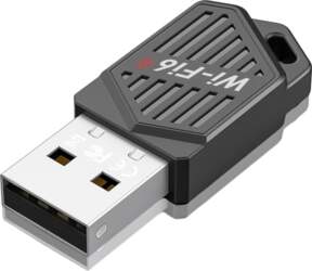 2 in 1 WLAN Bluetooth adapteris