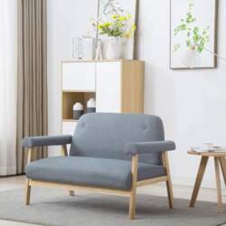 2-Seater Sofa Double Sofa Couch Lounge