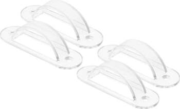 4 Stück Kindersichere Transparente Lichtschalter abdeckung