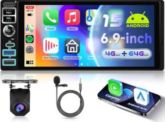 4G + 64G Android 15 Auto