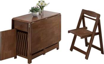 5 Piece Drop Leaf Table Set