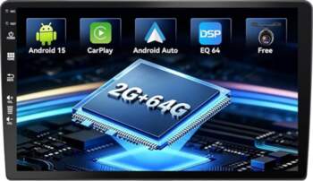 [2G + 64G] 2-Din Android 15