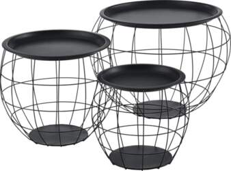 (en.casa) Side Table Set of