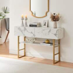 [en.casa] Varberg Narrow Console Table