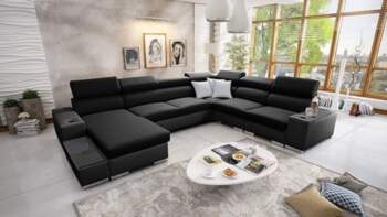 All4All Piano Corner Sofa with Sleep