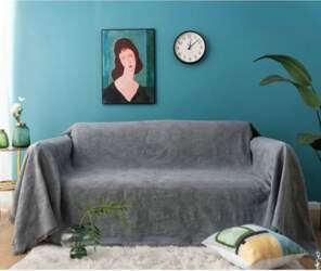 AMDXD Sofa Throw, Plain Pattern Sofa