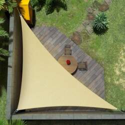 Amgo ATAPRT18 Triangular Sun Shade Sail