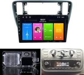 Android auto radio ar GPS navigāciju