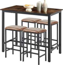 Bar Table with Bar Stool Set