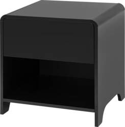 Bedside Table Black Side Table with