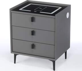 Bedside Table with Three Light Modes