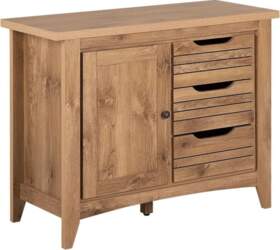 Beliani Chest of Drawers Rustic Modern
