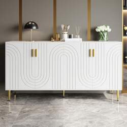 Bladez Modern Sideboard with Wave Design