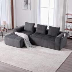 Boneless Couch, Modular Sofa, Couch L