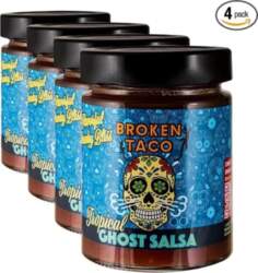 BROKEN TACO "Tropical Ghost" salsas