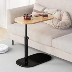 C-Shaped Side Table Height Adjustable C