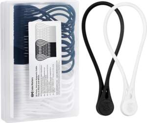Cable Matters 20 Pack Silicone Magnetic