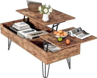 Coffee Table, Height Adjustable Coffee Table