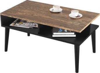 Coffee Table with Storage Surface 90