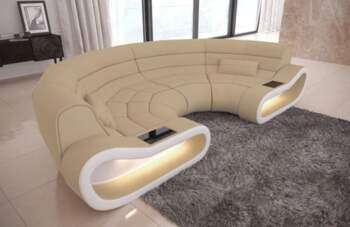 Concept Big Sofa in Microfibre -