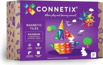 CONNETIX magnētiskās flīzes Rainbow Starter Pack
