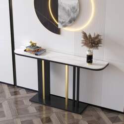 Console Table for Entryway, Narrow Console