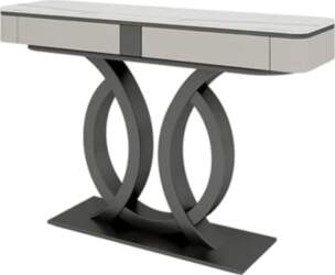 Console Table, Stone Top Entryway Table