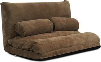 COSTWAY Floor Sofa Bed Foldable, 6-Level