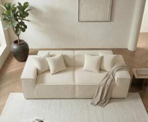 Cube Modular Sofa Vacuum Compressed Foam