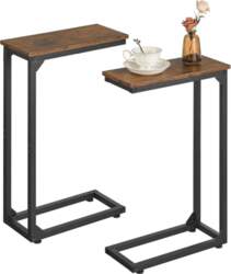 DALEMHOME C-Shaped Side Table Set of