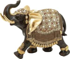 Deco 79 Polystone Sculpture Polystone Elephant